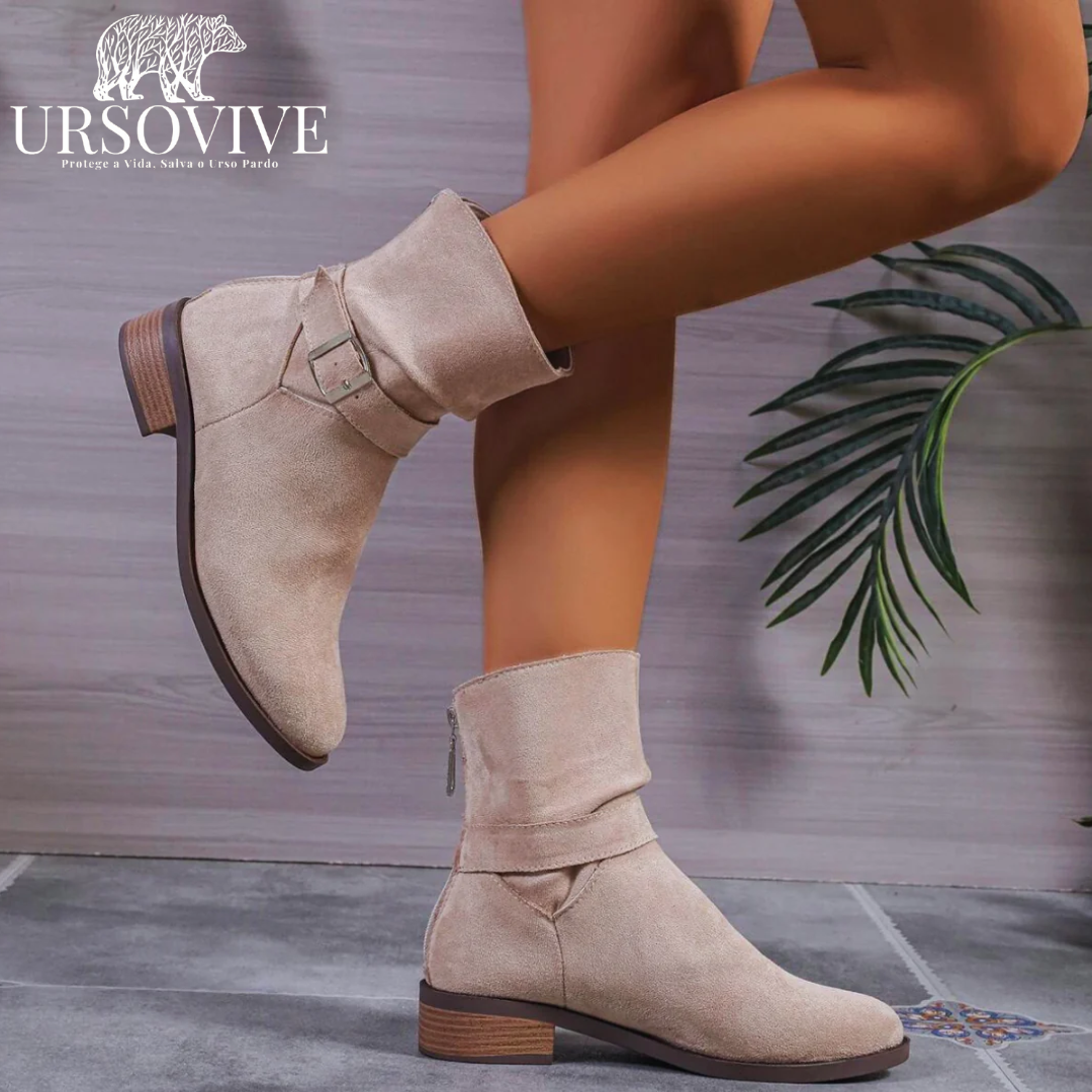 SAPATOS DE COURO ADELAIDA - URSOVIVE™ | EDIÇÃO PREMIUM