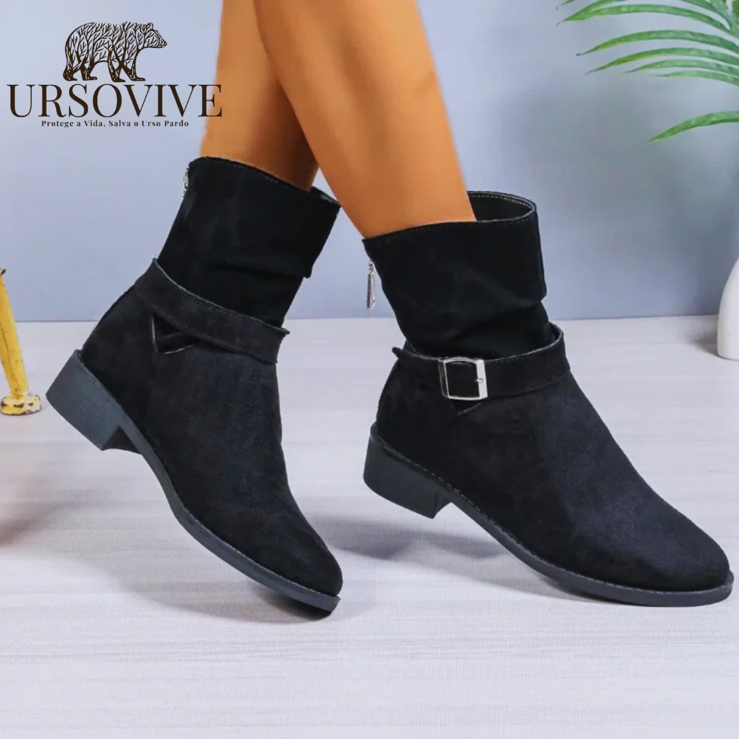 SAPATOS DE COURO ADELAIDA - URSOVIVE™ | EDIÇÃO PREMIUM