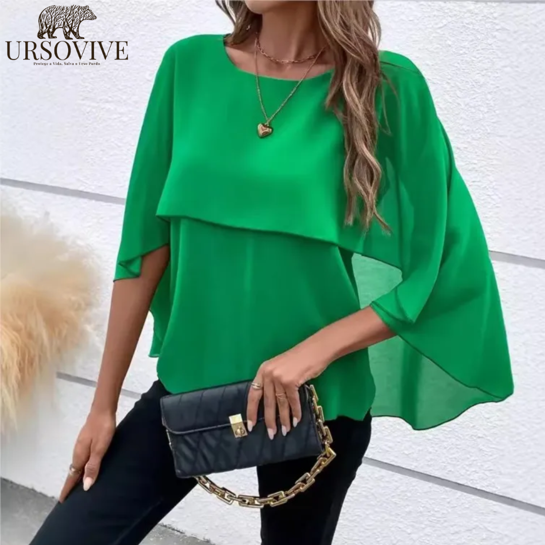 BLUSA ROSETTA  - URSOVIVE™ | EDIÇÃO PREMIUM